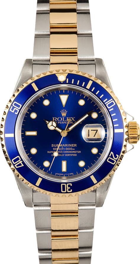 blue sub rolex|Rolex blue bezel.